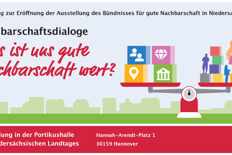 Ausstellung - Was ist gute Nachbarschaft wert?