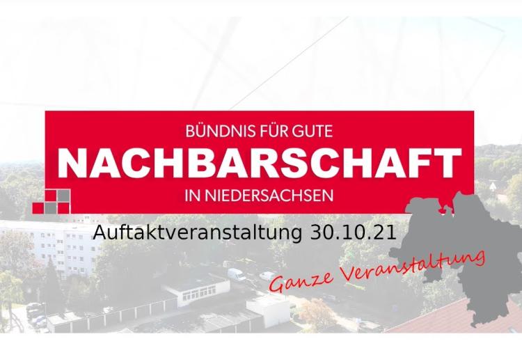 Auftaktveranstaltung "Bündnis für gute Nachbarschaft in Niedersachsen"