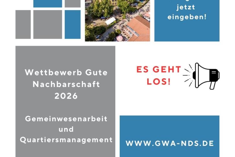 Wettbewerb „Gute Nachbarschaft 2026“ startet